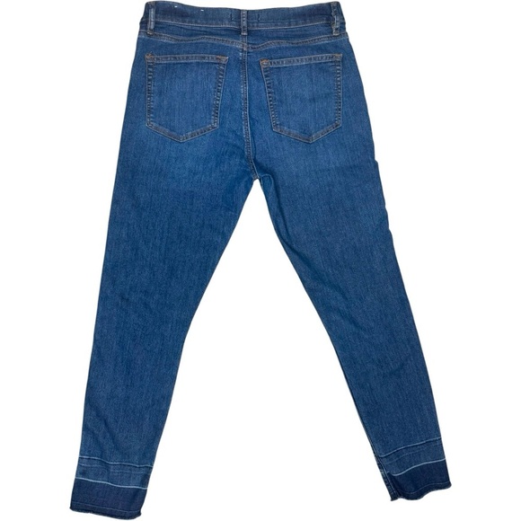 Loft Skinny Jean Distressed Ankle High Rise 6/28 - Picture 2 of 5